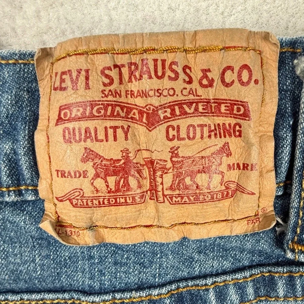 VTG 2006 Levis 550 jeans women 12 Relaxed Boot Cut Medium Wash Stretch
